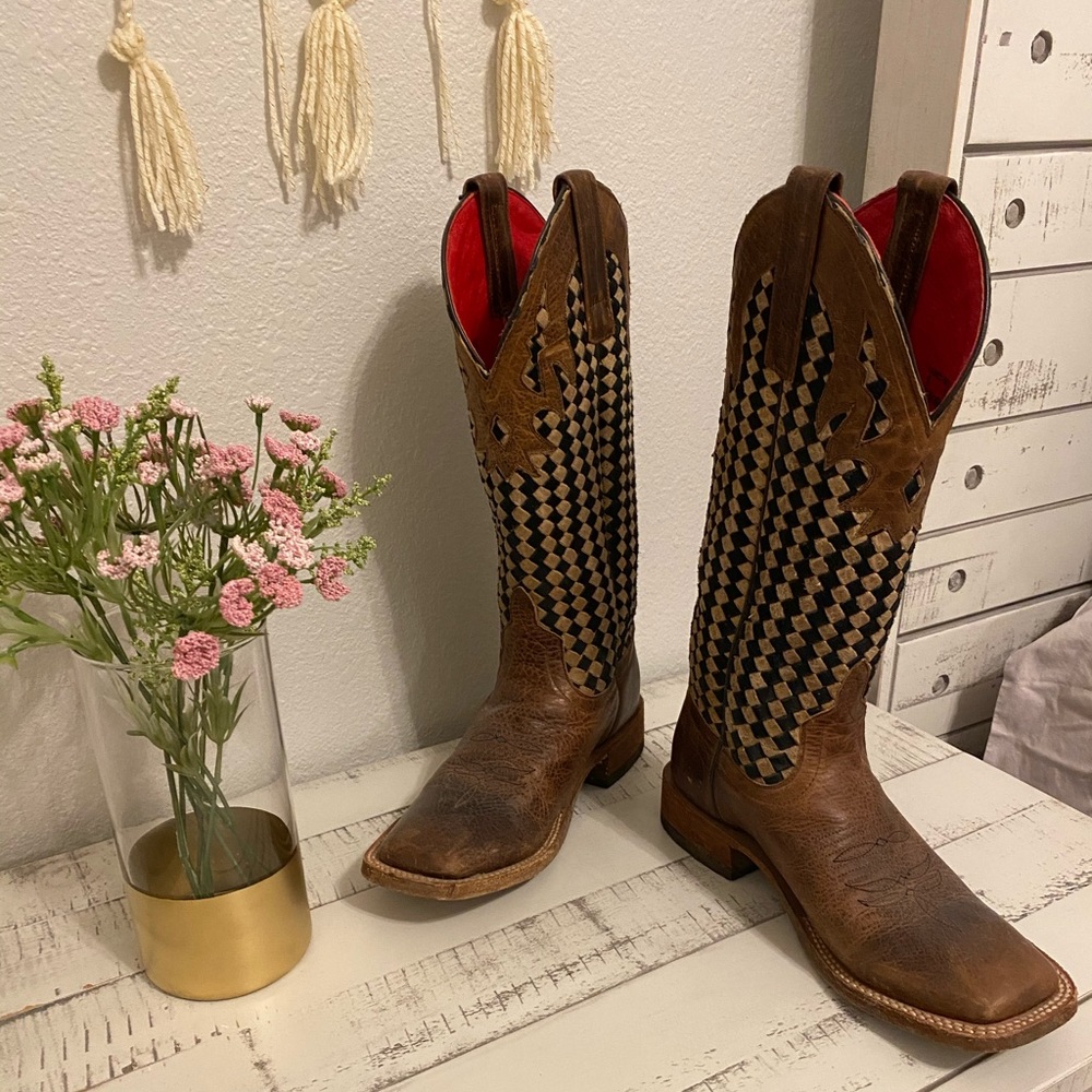 Patchwork Western Boots